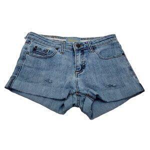Desire Womens Juniors Size 9 Jean Shorts Hot Pants Distressed NWT